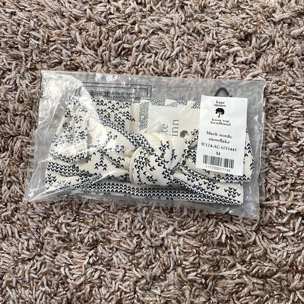 NIB Kate Quinn Knot Top Headband